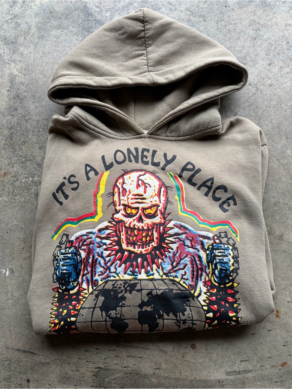 Kanye West "It's A Lonely Place" XXXTentacion Hoodie